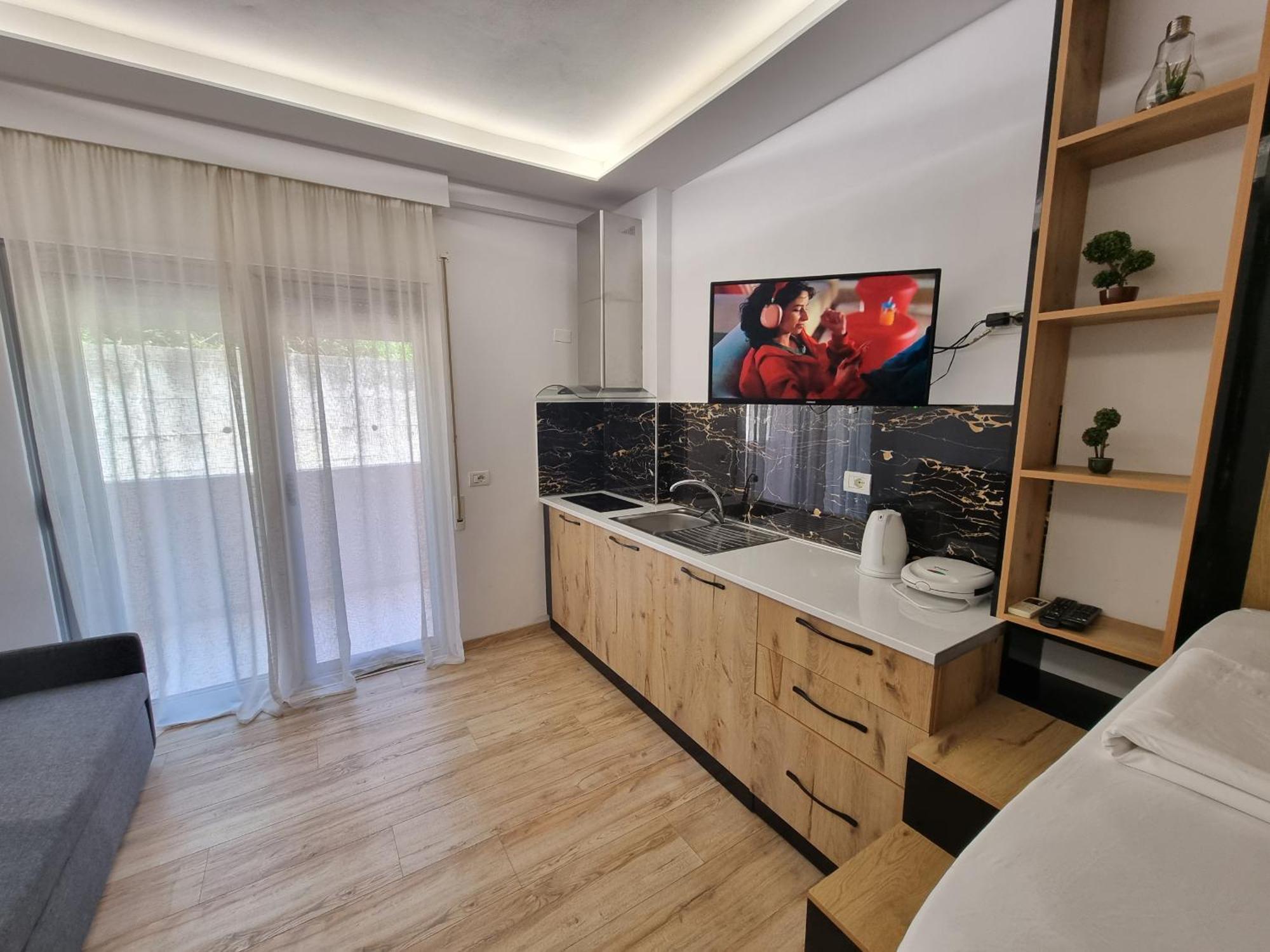 Teo'S Deluxe Studios Vlorë Exteriör bild